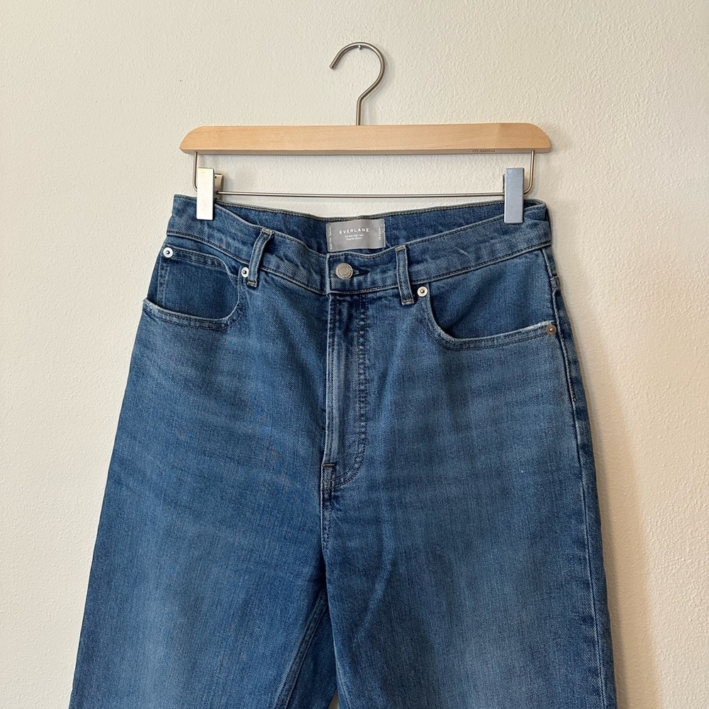 Everlane Straight Leg Blue Jeans